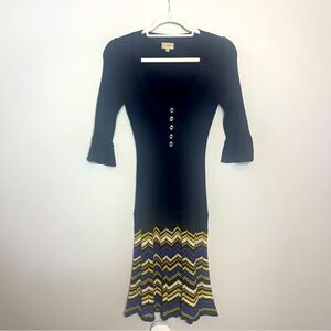 Karen Miller Black Knit dress